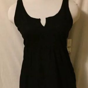NWT New York & co. Large black sleeveless blouse